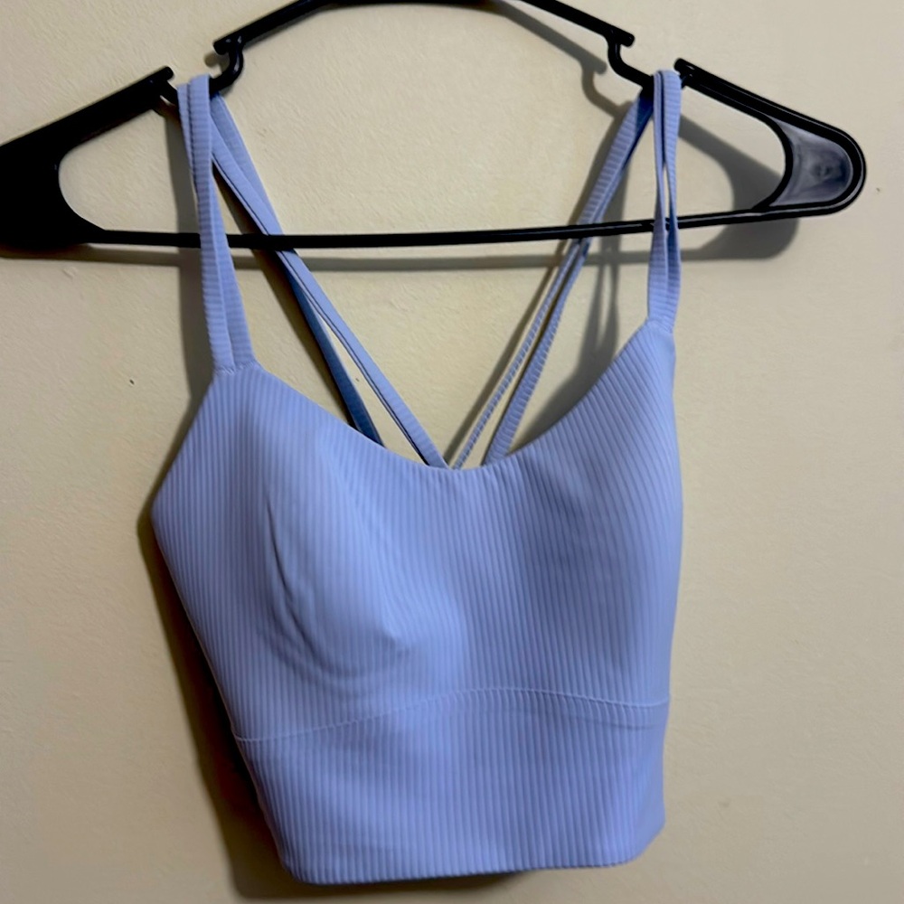 Lululemon Like a Cloud Ribbed Longline Bra, Light Support